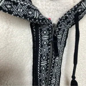 American Eagle Outfitters‎ teddy Sherpa jacket size medium thumbnail 3