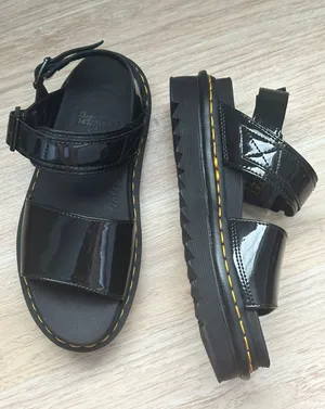 Dr Martens VOSS PATENT LEATHER STRAP SANDALS thumbnail 1