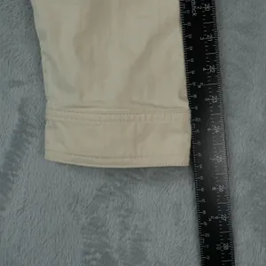 Lauren Ralph Lauren Jacket Womens XL Beige Herringbone Military Utility‎ Cotton thumbnail 6