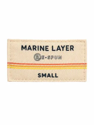 Marine Layer Liverpool Re-Spun Shawl Collar Coatigan Cream Camel Plaid Small thumbnail 4