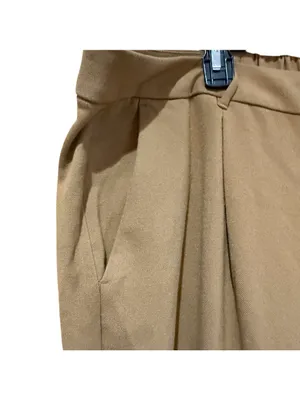 Old Navy Khaki Taylor Wide Leg Full Length Trousers thumbnail 3