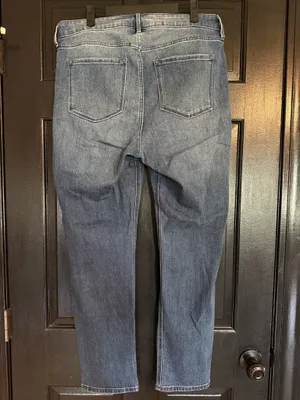 Old Navy Straight Leg High-Rise Jeans thumbnail 2