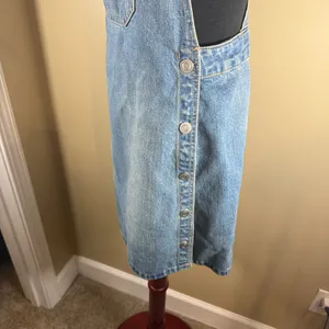 Free People Light Blue Denim Pants thumbnail 2