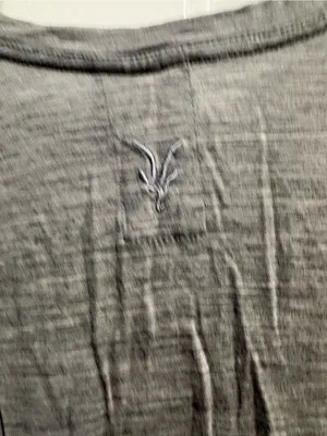 Ibex wool base layer long sleeve tshirt gray sz M Size M thumbnail 4