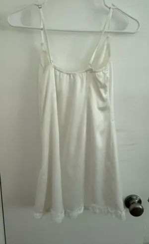 Lovers + Friends Mini Slip Dress White thumbnail 5