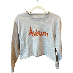 Boxercraft Auburn Tigers Cropped Boxy Tee – Women’s Small Heather Gray 🐯🧡 thumbnail 8