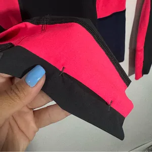 Lululemon Trail Bound Long Sleeve Deep Coal‎ Deep Navy Electric Coral Size 4 thumbnail 7
