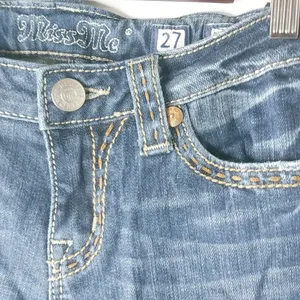 Miss Me 27x33 Boot JP42g2K-2 Cowhide Pocket Jeans thumbnail 8
