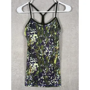 Lululemon Power Y‎ Tank Luon in the Lilac Size 4 Yoga Pilates Unpadded Wicking thumbnail 2