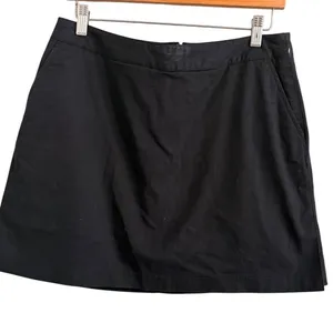 Adidas Golf Skort Women‎ 10 Black Stretch Mini Athletic Activewear Skirt thumbnail 1