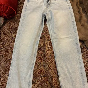 Light Blue Denim American Eagle 90’s Straight Jeans… thumbnail 1