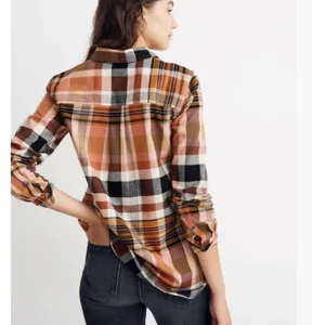 NWT Madewell‎ Classic Ex-Boyfriend Shirt in Seconda Plaid Size XL thumbnail 2