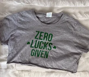Amazon St Patrick’s Day Crop Tee Shirt thumbnail 1