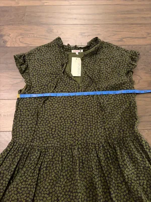 New With Tags Sundry Short Femme Shamrock Print Dress Sz S thumbnail 7