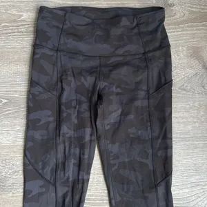 Lululemon Fast and Free Tight II 25" *Non-Reflective Nulux Heritage 365 Camo thumbnail 7