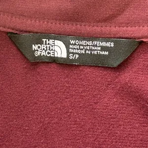 The North Face Jacket Womens Fleece Burgandy‎ Orange Full Zip Activewear Small thumbnail 12