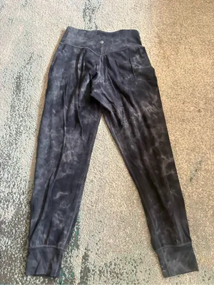 Lululemon Tie-Dye Jogger Pants in Charcoal thumbnail 6