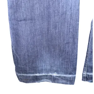 Vtg Y2K Citizens Of Humanity Low Rise‎ Wide Leg Jeans Cadet 28 Distressed USA thumbnail 7
