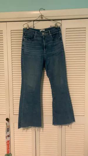 Loft Slim Flare Jeans thumbnail 1