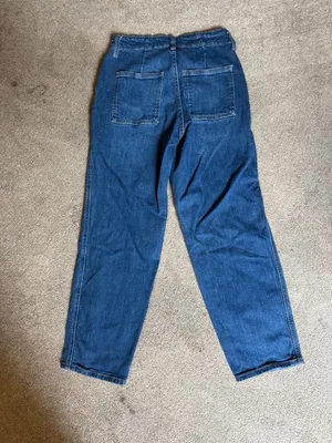 Old Navy Medium Wash High Rise OG Loose Jeans Size 6 thumbnail 3