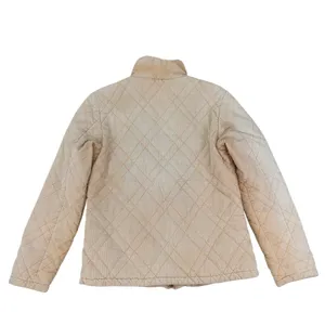 Vintage Forecast Sport Womens Quilted Corduroy Jacket Full Zip Beige Large 44‎ thumbnail 2