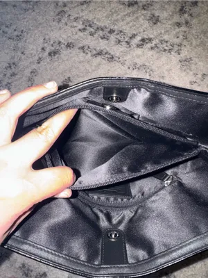 Coach Black Signature Canvas Tote thumbnail 9