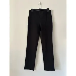 Quince Ultra-Stretch Ponte Straight Leg Pants Black Size M thumbnail 4