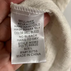 NWOT Umgee Linen Blend Dress Size L thumbnail 3