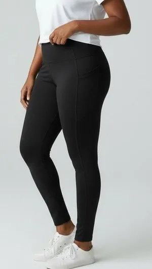 Xersion “Move” black high rise Activewear Athleisure leggings Size XXL thumbnail 1