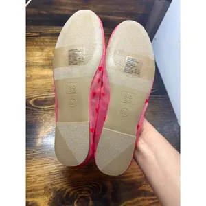 Time And Tru Red Mesh Flats‎ Size 9.5 thumbnail 6