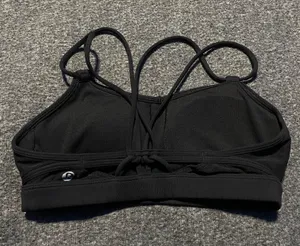 Lululemon Make A Move Bra Size 2 Black thumbnail 2
