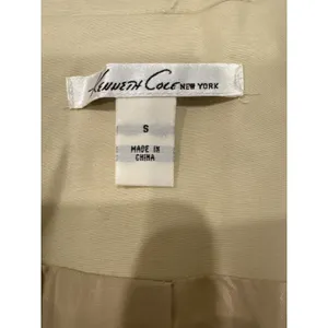 Kenneth Cole New‎ York Womens Beige Trench Coat Belted Double Breasted Size S thumbnail 5