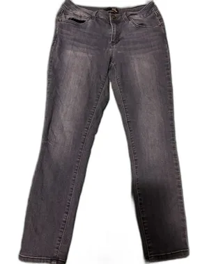 1822 Denim Women’s Size 6 Dark Wash Skinny Ankle Jeans Mid Rise Stretch thumbnail 1
