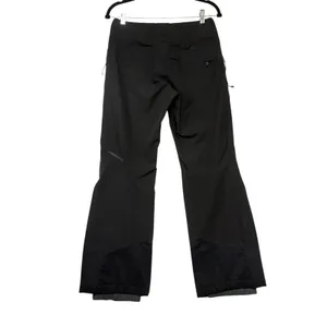 Patagonia Gore-Tex Snow Pants Powder‎ Bowl Black Ski Snowboard Shell RECCO XS thumbnail 6