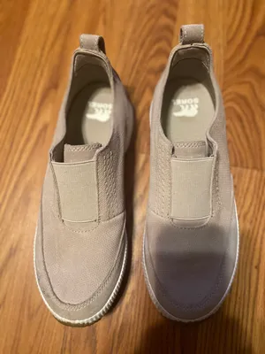 Sorel : out n about tan slip on women's shoes soft taupe size 7 thumbnail 3
