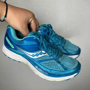 Saucony Guide 10 Womens Running Shoes Blue Teal S10350-1 Size 8.5 thumbnail 1