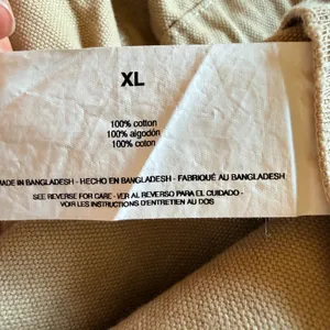 Vintage America XL Light Khaki Heavy Canvas Barn Utility Field Jacket Zip Snap thumbnail 8