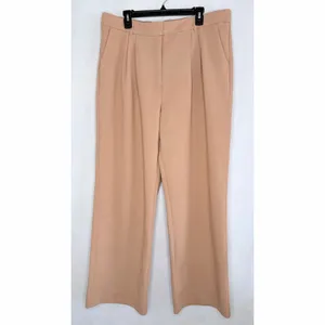 Abercrombie & Fitch Tan Sloane Tailored Wide Leg Pants NWT thumbnail 4