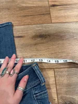 AMERICAN EAGLE 2000s Y2k Casual Mid-wash Low-rise Kick Bootcut Jeans | Size 2 thumbnail 4