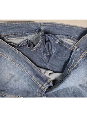 Y2K Denim Skort Mini • Casual Aesthetic • Summer Staple St John’s Bay size 4 thumbnail 4