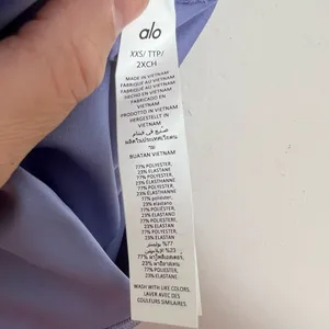 ALO YOGA- 7/8 High-Waist Airlift Legging Lilac Blue Size XXS thumbnail 7