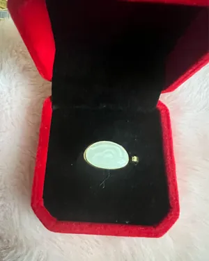 Gorgeous Golden Gemstone Adjustable Ring Size 7 thumbnail 1