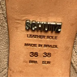 Schutz tan fringe‎ leather platform heels women’s size U.S. 7 party western thumbnail 7