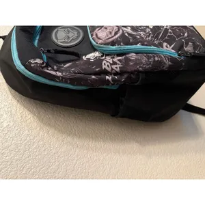 Bioworld Marvel Avengers Comics Black Panther Graffiti Black Blue Gray Backpack thumbnail 5