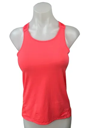 Brooks Pick-Up Pink Sleeveless Racerback Fitted Athletic Gym Running Tank Top M thumbnail 1