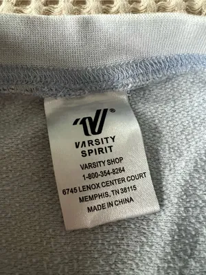 Varsity Spirit Sweatshirt Tag - Light Gray/White thumbnail 4