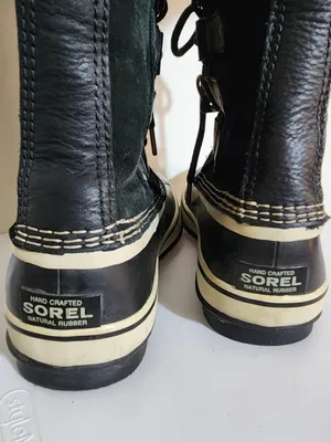 Sorel Joan of Arctic Black Waterproof Boots Size 8.5 thumbnail 5