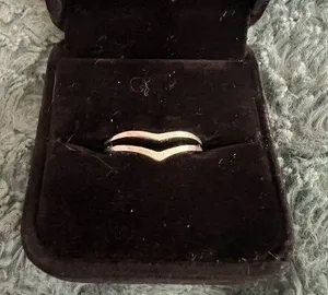 Women’s Stainless Steel Silver Band Size 7 thumbnail 1