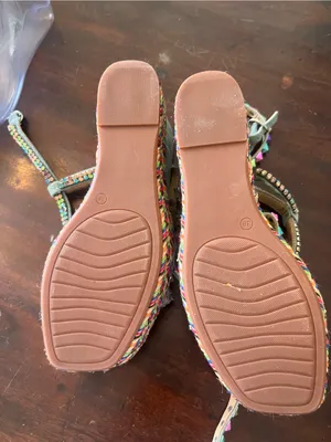 Alma en Pena Colorful Strappy Platform Sandals festival thumbnail 12