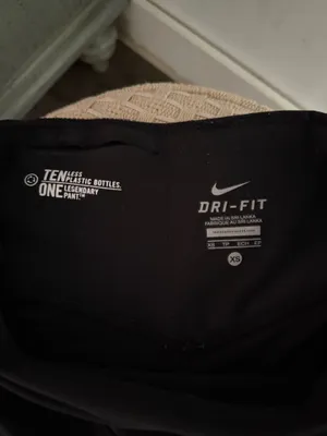 Nike Black High-Rise Flared Pants for Women thumbnail 3